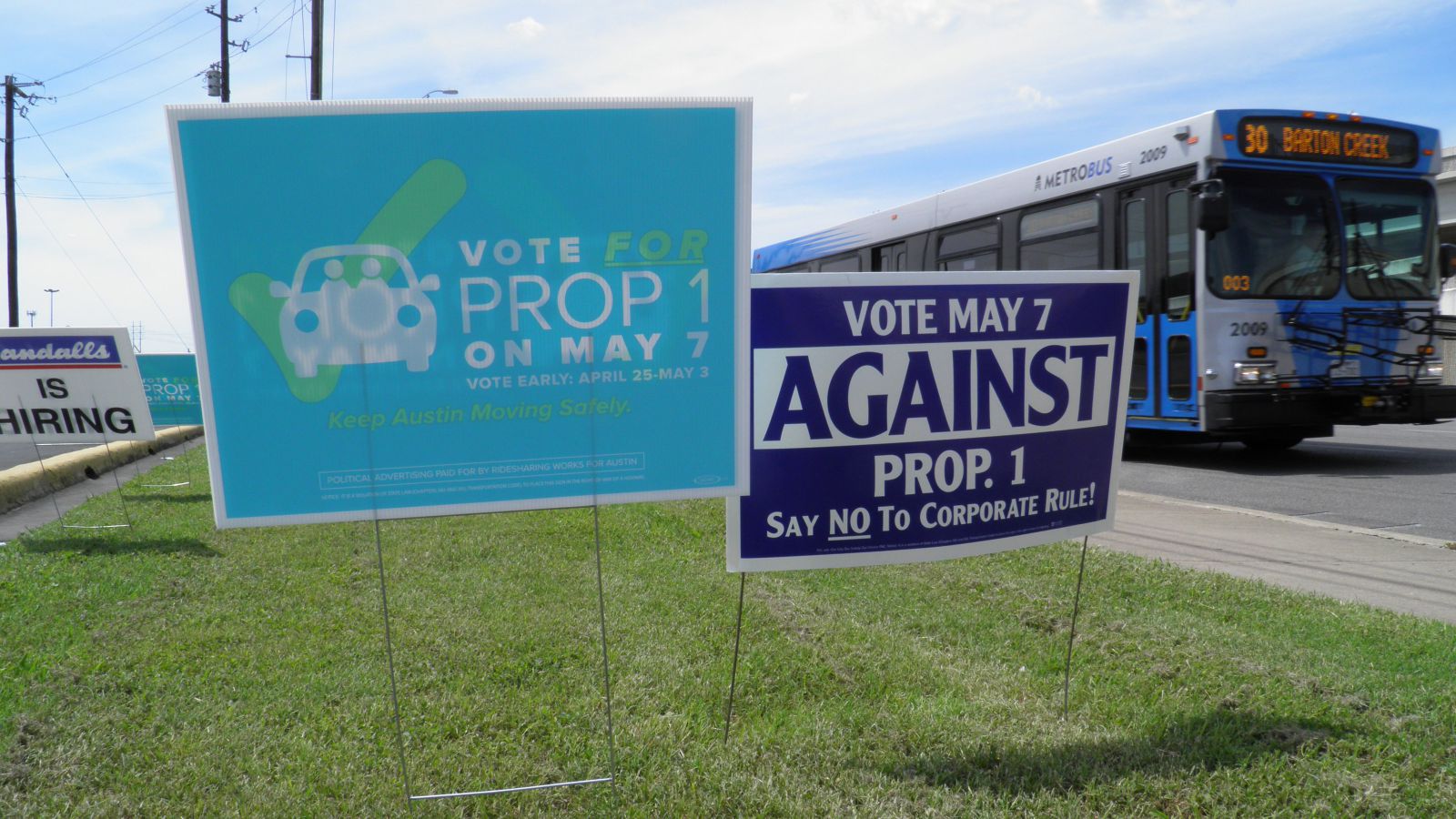 Prop 1 Signs